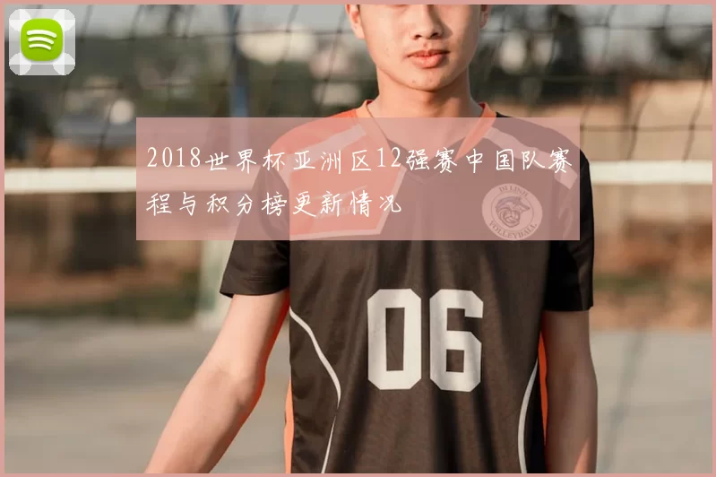 2018世界杯亚洲区12强赛中国队赛程与积分榜更新情况