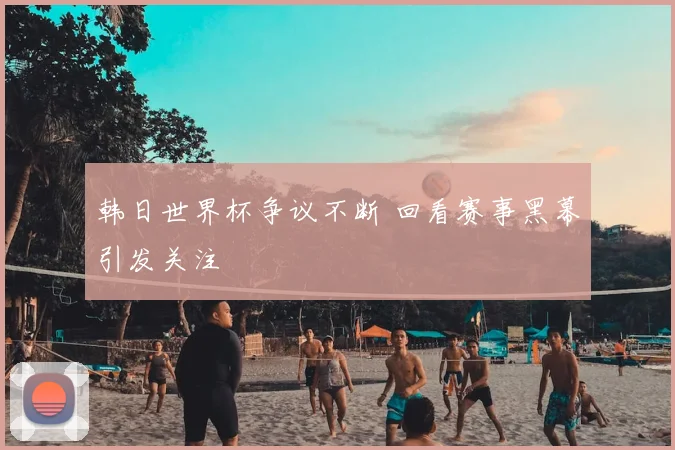 韩日世界杯争议不断 回看赛事黑幕引发关注